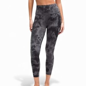 Lululemon Align High-Rise Waist Pants 25” Diamond Dye Size 14